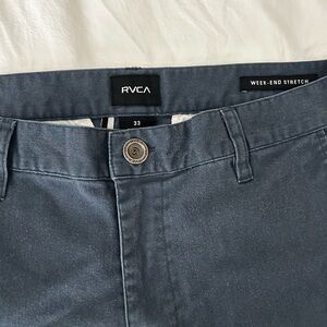 RVCA Charcoal Week-End Stretch Trousers